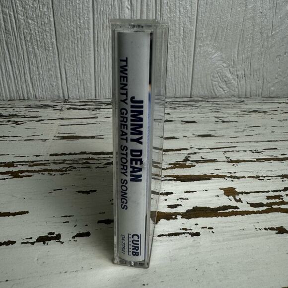 Jimmy Dean 20 Great Story Songs 1999 Curb Records Cassette Vintage Country Rock - Picture 4 of 6